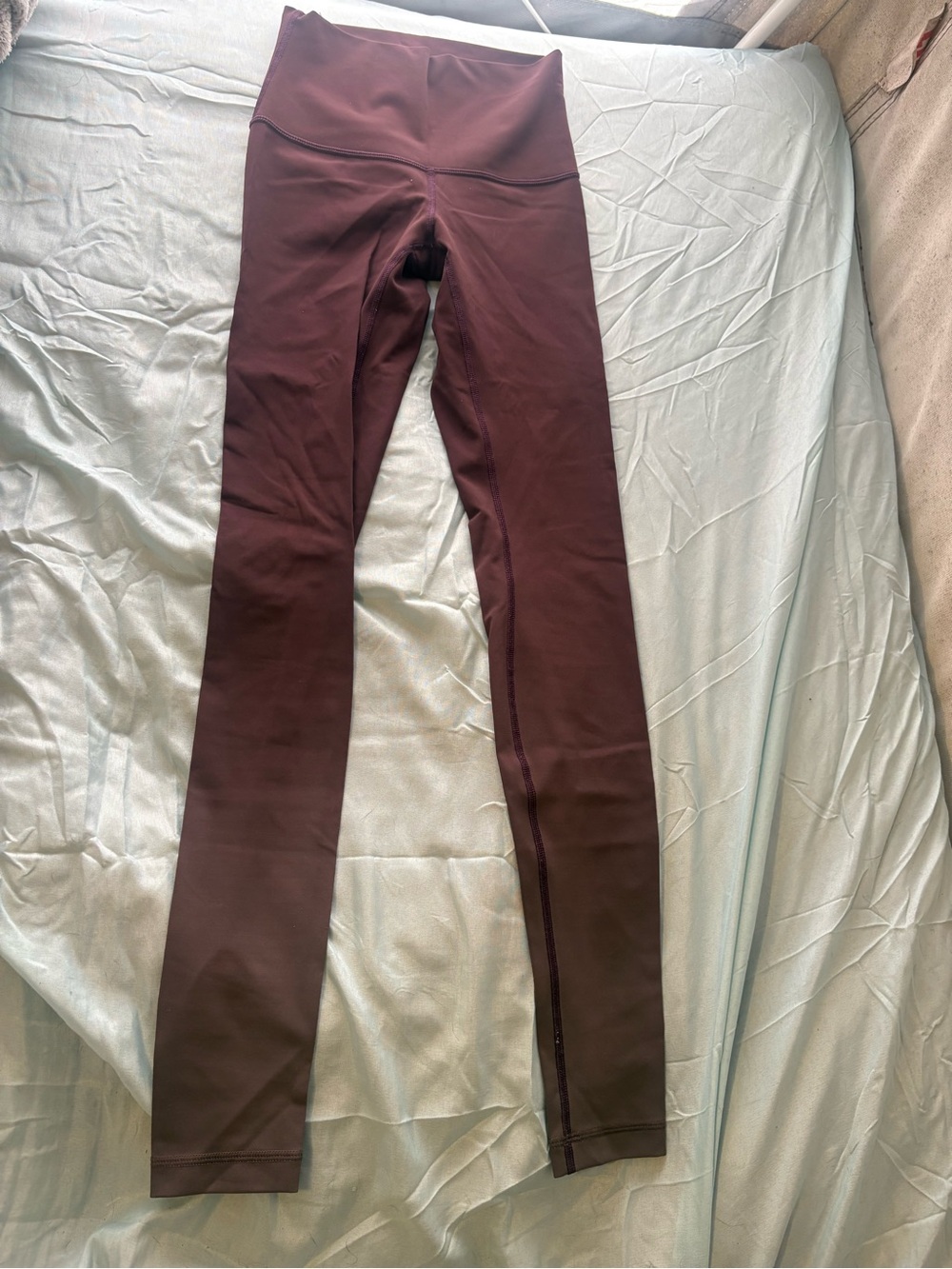 Lululemon High Rise Ankle Leggings Maroon gradient Women's Size 4